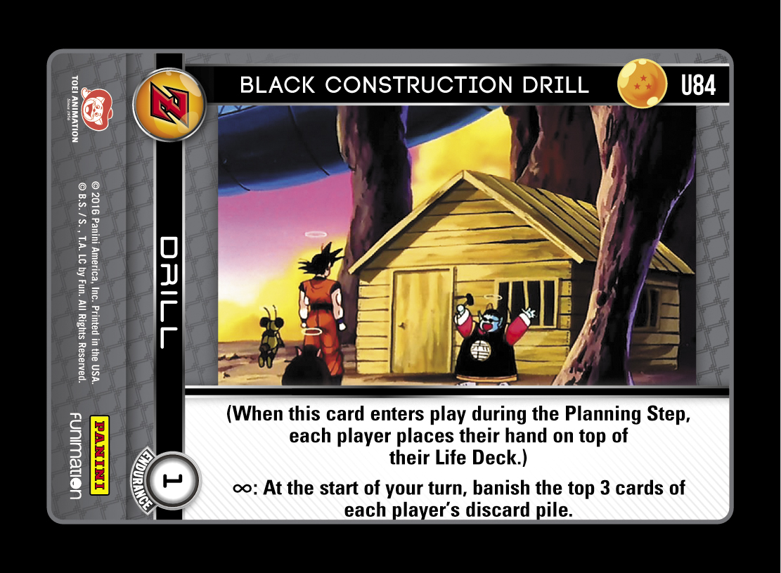 Black Construction Drill (FOIL)