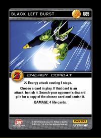 dragonball z awakening black left burst foil