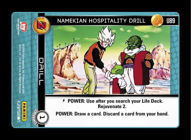 Namekian Hospitality Drill