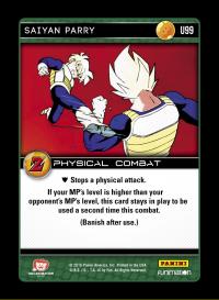 dragonball z awakening saiyan parry foil