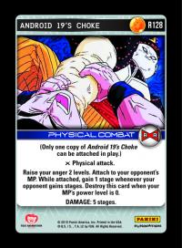 dragonball z evolution android 19 s choke foil