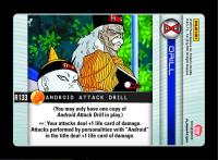 dragonball z evolution android attack drill foil