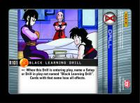 dragonball z evolution black learning drill foil