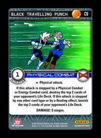 dragonball z evolution black traveling punch foil