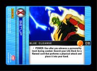 dragonball z evolution blue cleanse foil