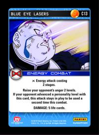 dragonball z evolution blue eye lasers foil