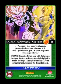 dragonball z evolution blue tag team mastery foil