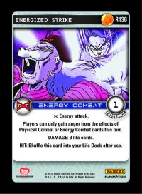 dragonball z evolution energized strike foil