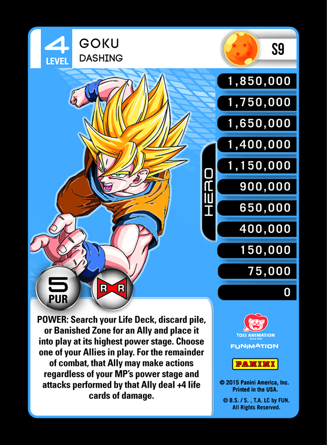 Goku, Dashing (FOIL)