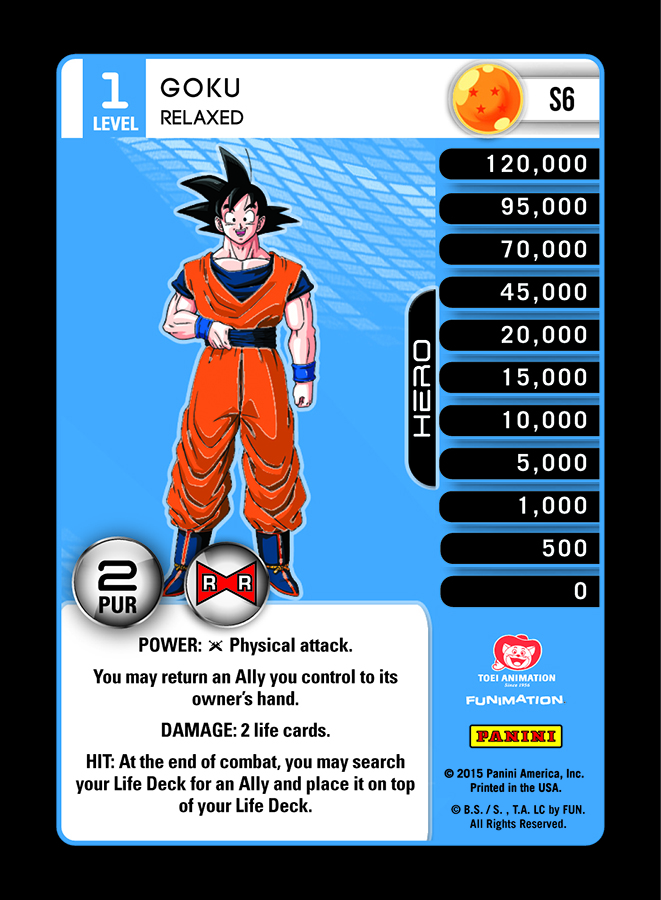 Goku, Relaxed (FOIL)