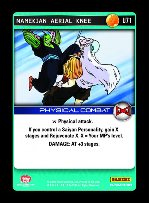 Namekian Aerial Knee (FOIL)