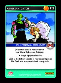 dragonball z evolution namekian catch foil