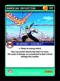 dragonball z evolution namekian deflection foil