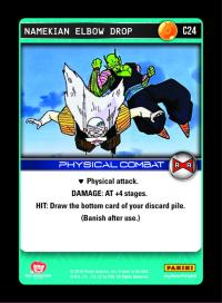 dragonball z evolution namekian elbow drop foil