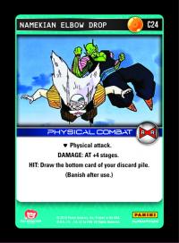 dragonball z evolution namekian elbow drop foil