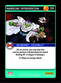 dragonball z evolution namekian intervention foil