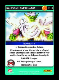 dragonball z evolution namekian overcharge foil