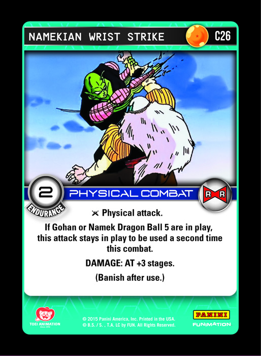 Namekian Wrist Strike (FOIL)