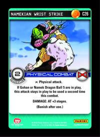 dragonball z evolution namekian wrist strike foil