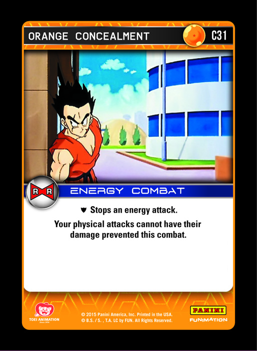 Orange Concealment (FOIL)