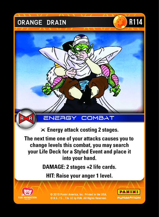 Orange Drain (FOIL)