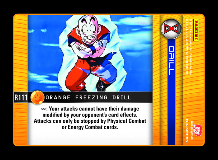 Orange Freezing Drill (FOIL)