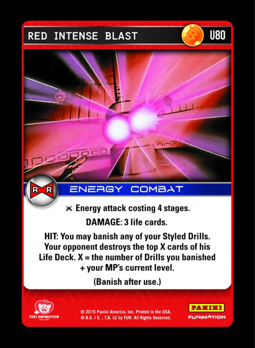 Red Intense Blast (FOIL)