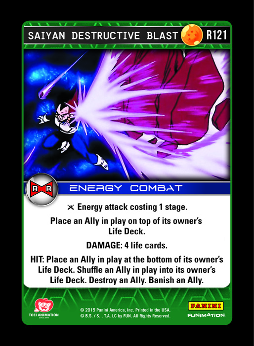 Saiyan Destructive Blast (FOIL)