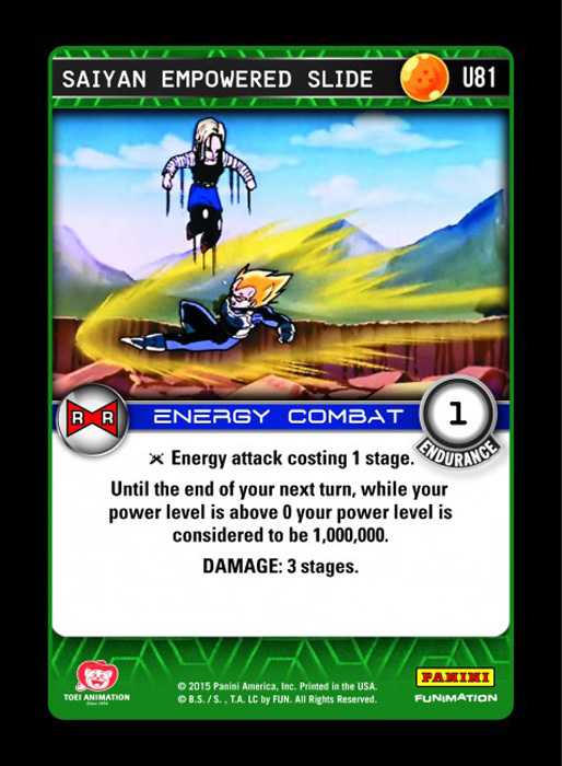 Saiyan Empowered Slide (FOIL)