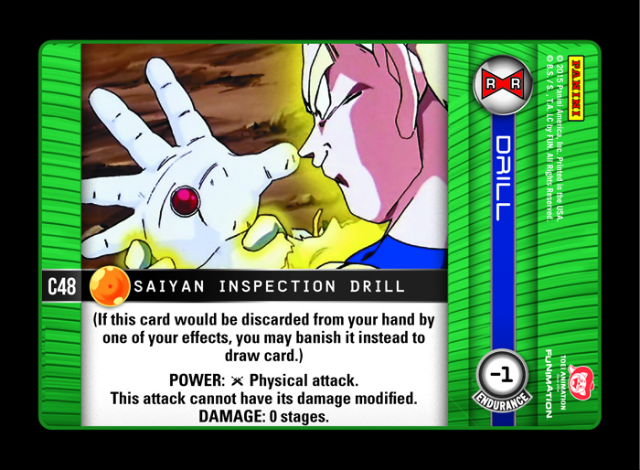 Saiyan Inspection Drill (FOIL)