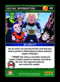 dragonball z evolution saiyan interruption foil