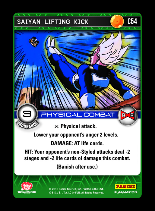 Saiyan Lifting Kick (FOIL)