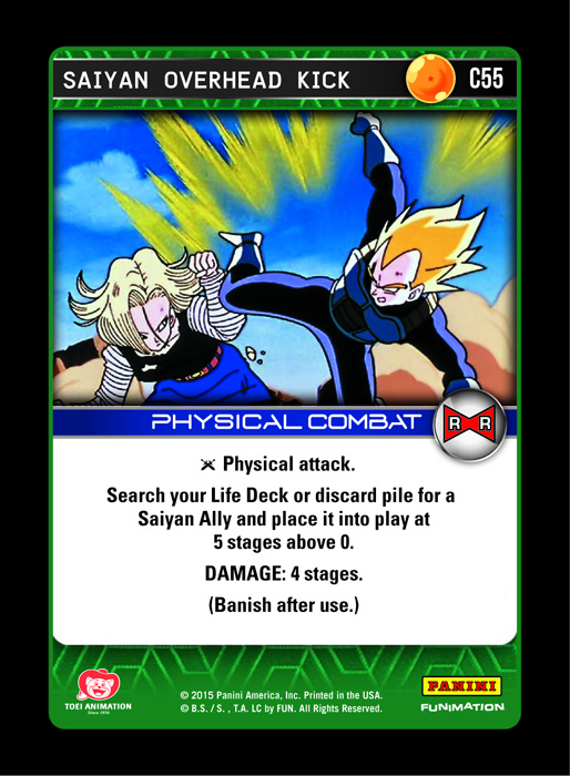 Saiyan Overhead Kick (FOIL)