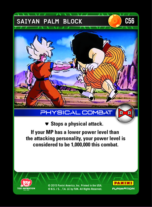 Saiyan Palm Block (FOIL)