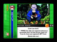 dragonball z evolution saiyan peace foil