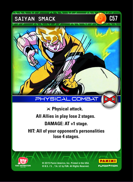 Saiyan Smack (FOIL)