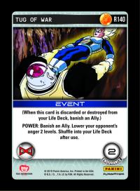 dragonball z evolution tug of war foil