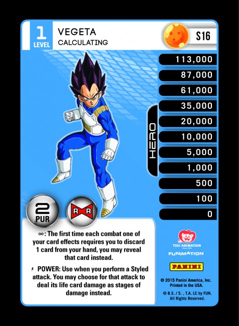 Vegeta, Calculating (FOIL)