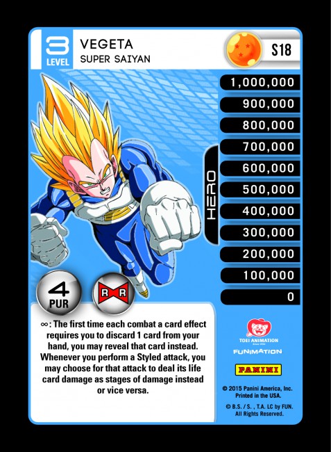 Vegeta, Super Saiyan (FOIL)