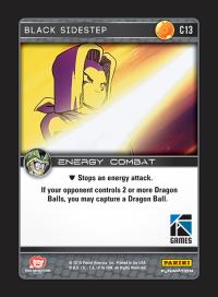 dragonball z perfection black sidestep foil