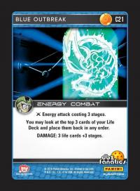 dragonball z perfection blue outbreak foil