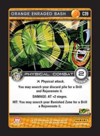 dragonball z perfection orange enraged bash foil