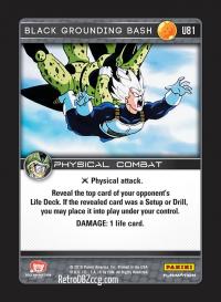 dragonball z perfection black grounding bash foil