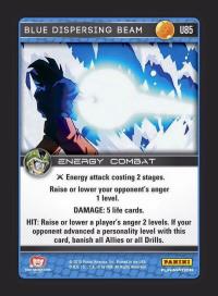 dragonball z perfection blue dispersing beam foil