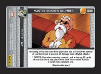 dragonball z perfection master roshi s slumber