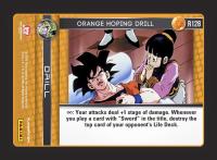 dragonball z perfection orange hoping drill foil