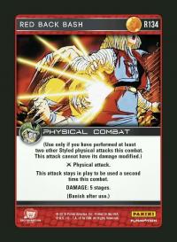dragonball z perfection red back bash foil