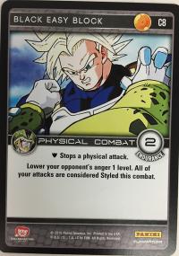 dragonball z perfection black easy block foil