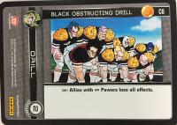 dragonball z perfection black obstructing drill foil