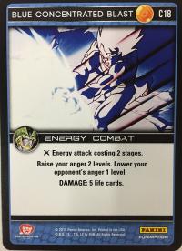 dragonball z perfection blue concentrated blast